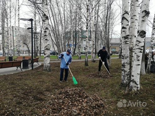 Субботник. Уборка территории