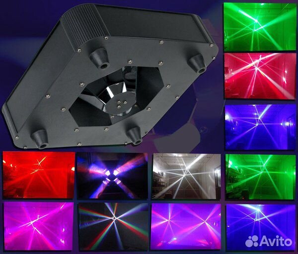 Дискотечный LED прибор euro DJ LED triton rgbw