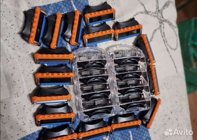 Лезвия для бритья Gillette Fusion (новые,оригинал)
