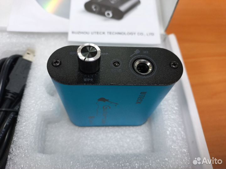 Гитарный USB интерфейс Uteck Guitar Cube