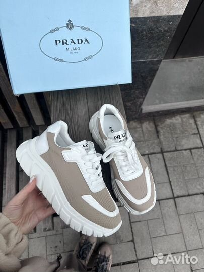 Кроссовки прада новые