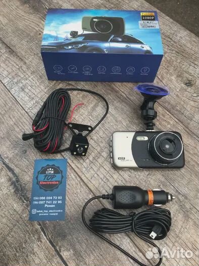 Видеорегистратор + камера заднего вида
