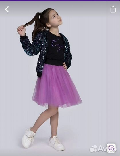 Нарядный комплект для девочки 116-122