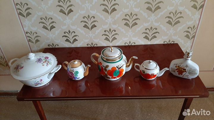 Хрустальные вазы, посуда