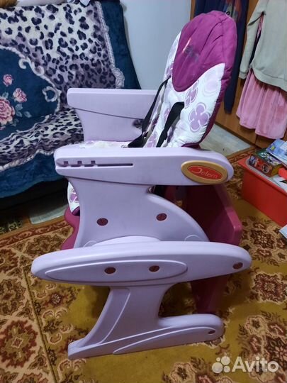 Стульчик трансформер для кормления Jetem