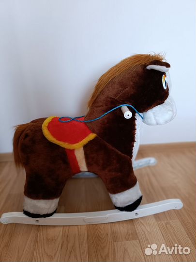 Детская качалка лошадь ослик