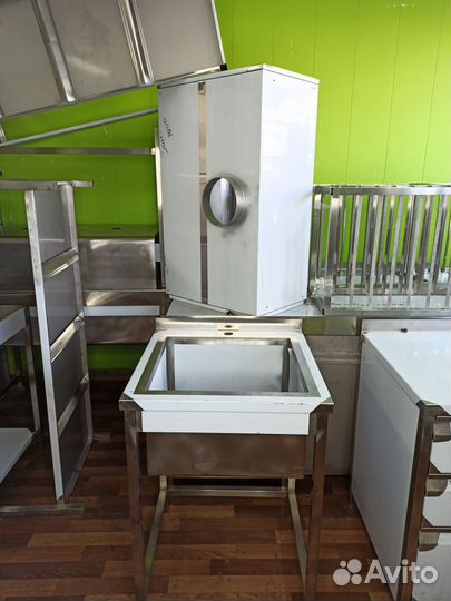 Мойка из нержавеющей стали 60x60