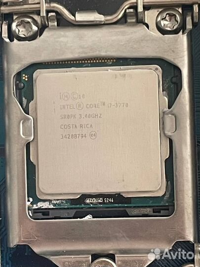 Комплект на i7 3770 LGA 1155, 12gb озу