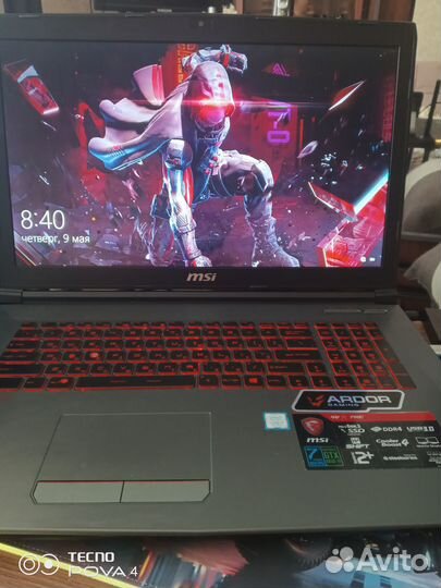 Игровой ноутбук Msi 17.3