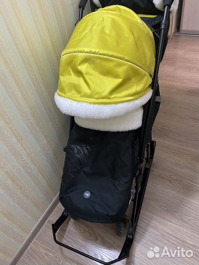 Санки коляска nika
