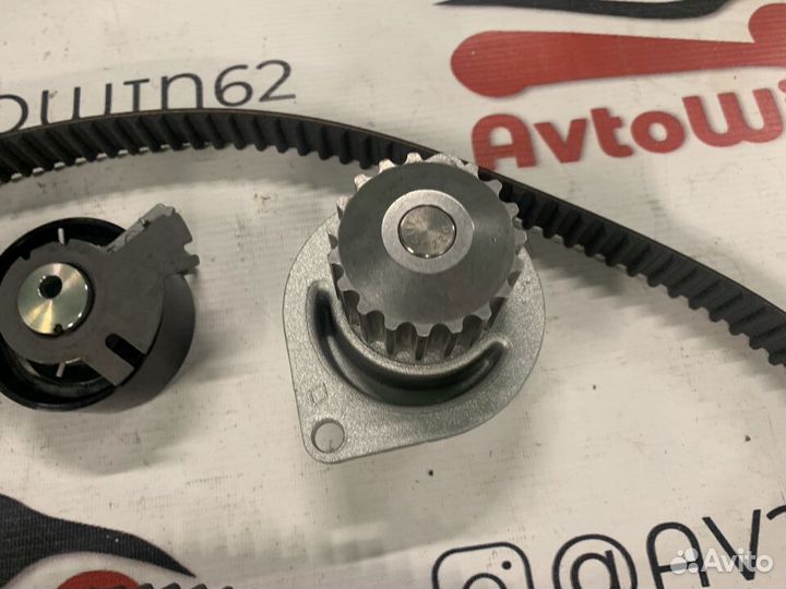 Комплект ремня грм с помпой peugeot 1,6