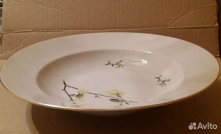 Набор фарфоровых тарелок ГДР 6 шт