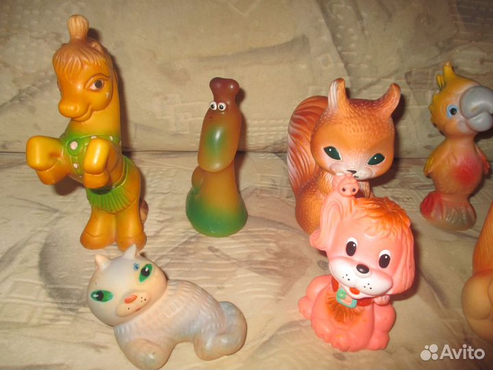 Резиновые игрушки СССР