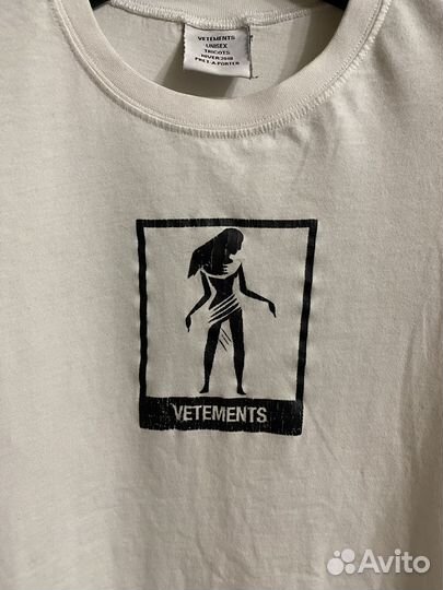 Vetements zodiac футболка