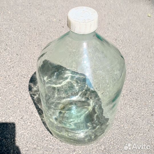 Бутыль Большая 10л стеклянная СССР толстое