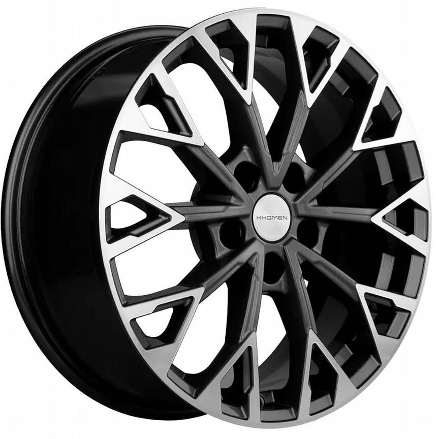 Диски Khomen KHW1718 7x17 5x114.3 ET45 D67.1 Gray-FP
