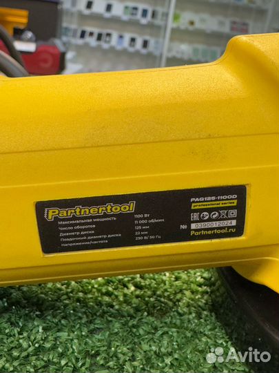 Ушм partnertool PAG125-1100D