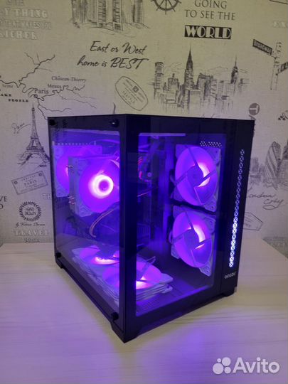 Стильный корпус с подсветкой и пультом