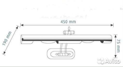 Светильник настенный vito VT-881