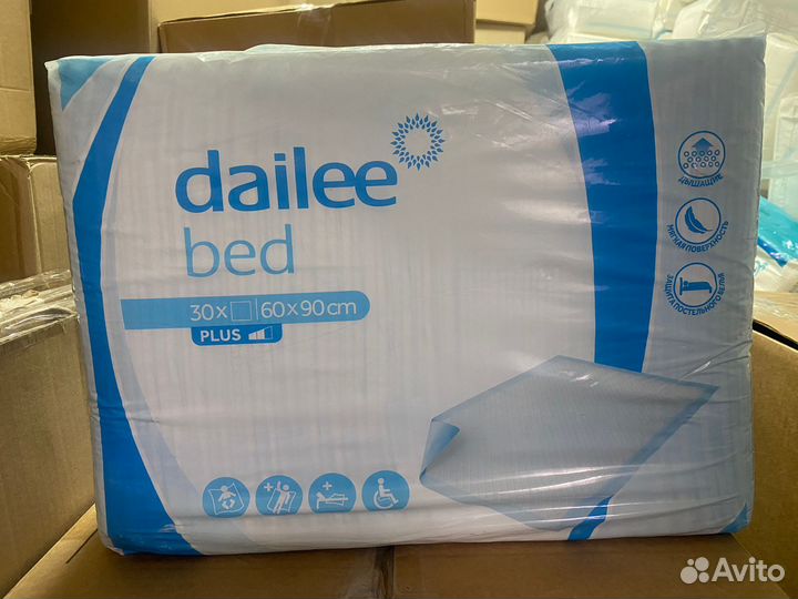 Пеленки одноразовые 60x90, 60х60