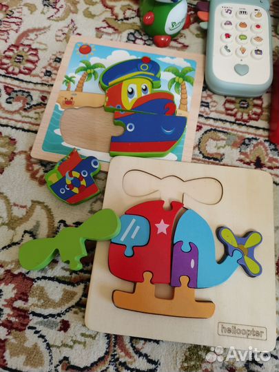 Развивающие игрушки пакетом