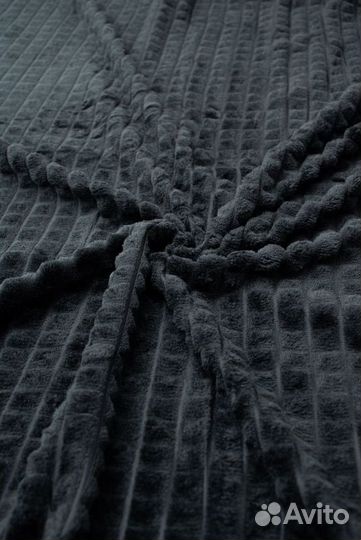 Плед черный