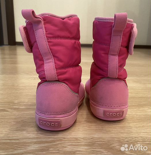 Сапоги crocs c9 для девочки