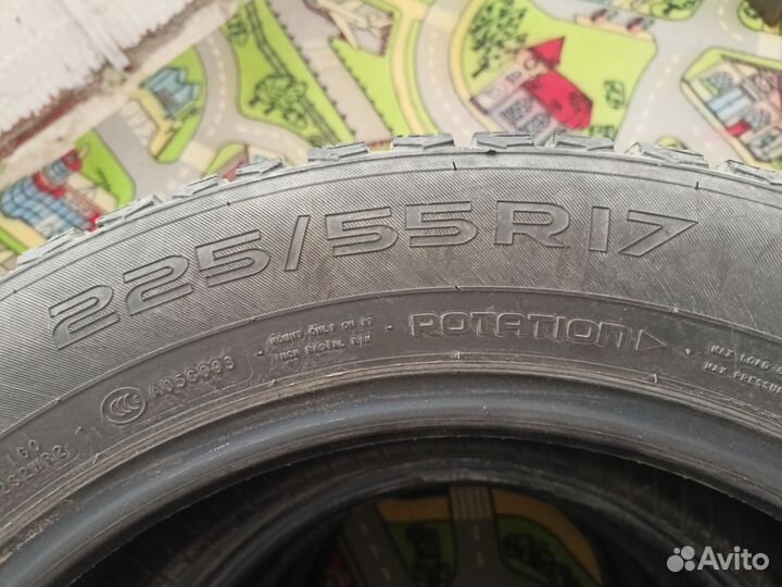 Nokian Tyres Hakkapeliitta 9 225/55 R17 и 225/55 R17