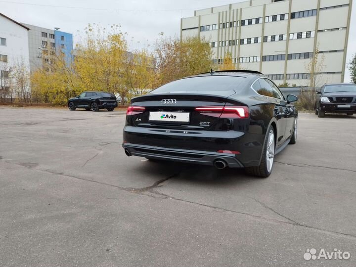 Audi A5 2.0 AMT, 2018, 98 300 км