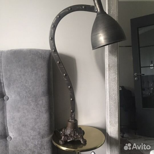 Лампа настольная лофт