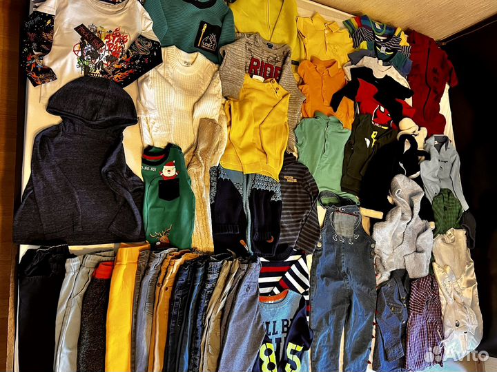 Пакет одежды на мальчика 98 размер