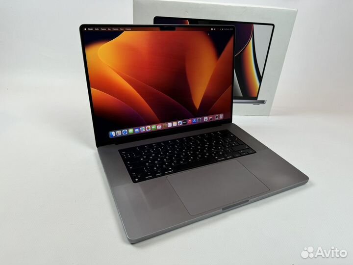 Ростест Macbook Pro 16 M1 Pro 16/512G чек комплект