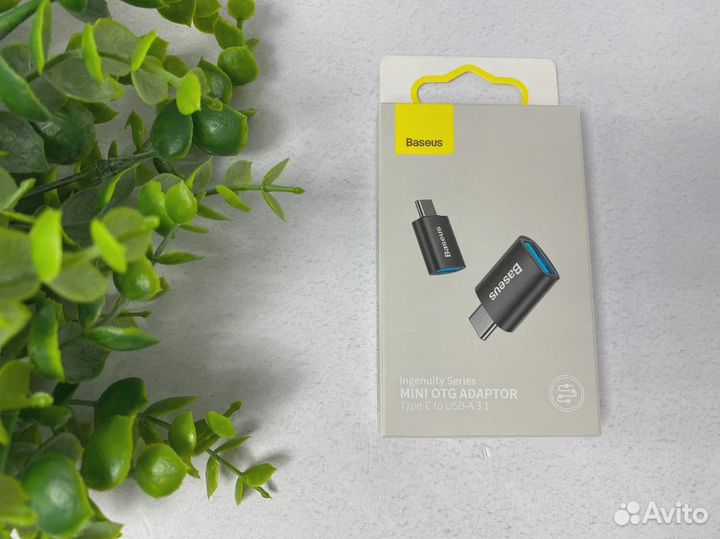 Адаптер baseus Ingenuity Series Mini OTG Type-C