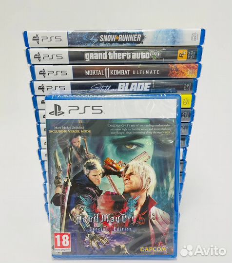 Игры на Sony playstation 5 диски