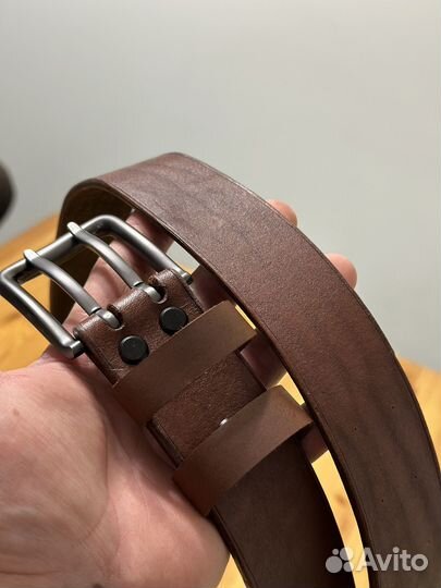 Ремень мужской ручной работы
