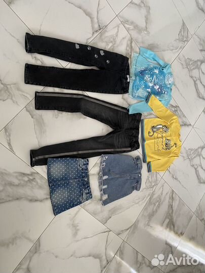 Вещи пакетом на девочку