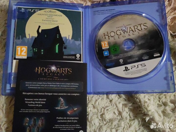 Hogwarts legacy ps5 диск