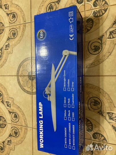 Лампа светильник для наращивания ресниц