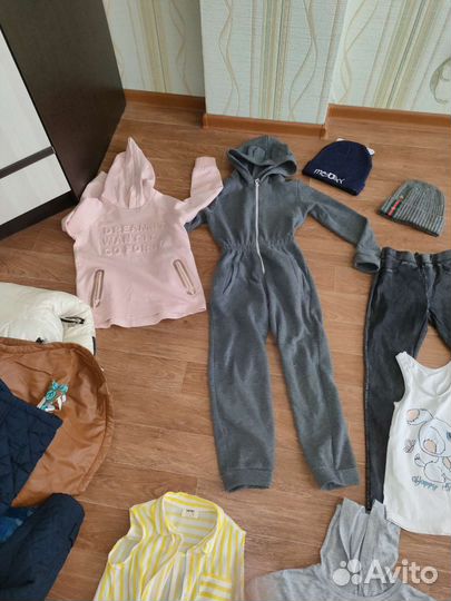 Вещи пакетом на девочку 128-134