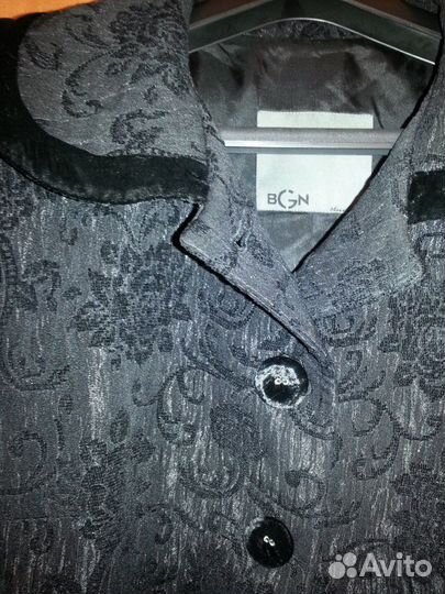 Шикарный комплект пальто плюс юбка BGN Франция 48