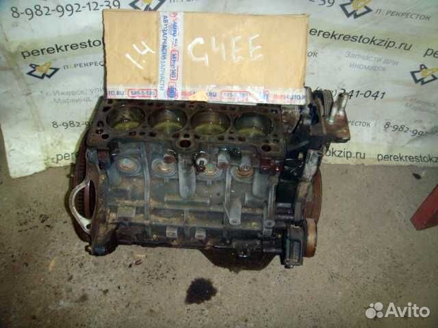 Блок двс Hyundai G4EE 1.4 в сборе б/у снят с учета без ограничений (арт. 2110122Y00)