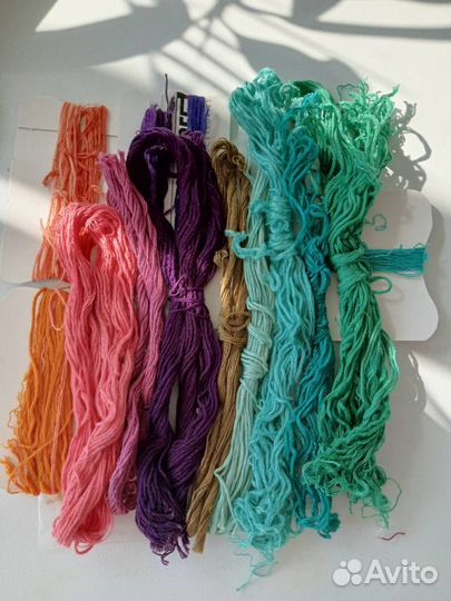 Схемы, журналы для вышивки, нитки хБ