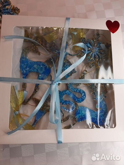 Новогодний набор игрушек