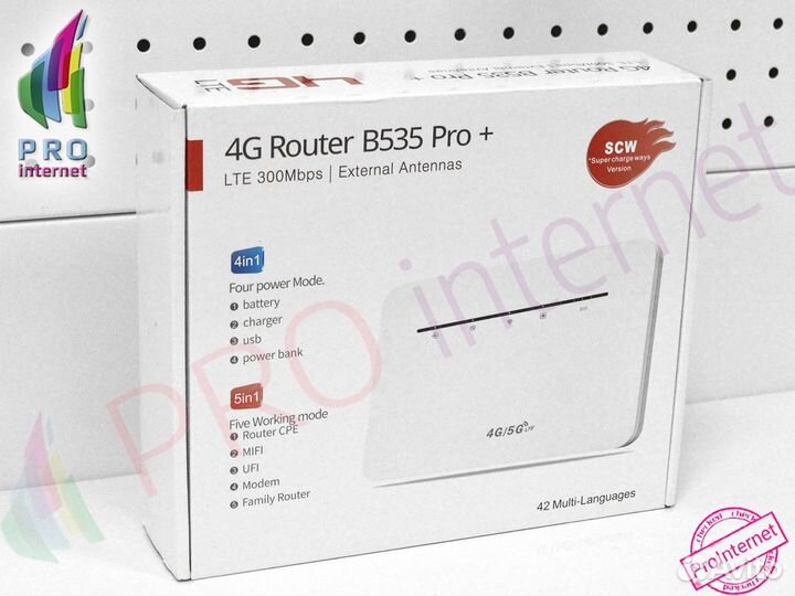 Интернет в дом 4G LTE 4G Router B535 Pro +
