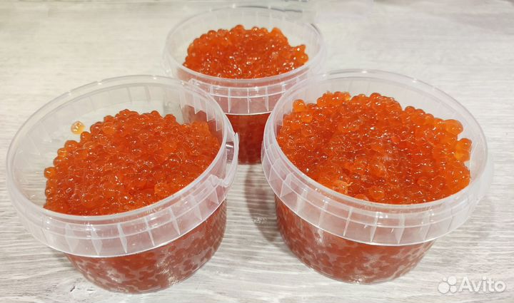 Красная икра Горбуши и Кеты