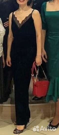 Комбинезон бархатный