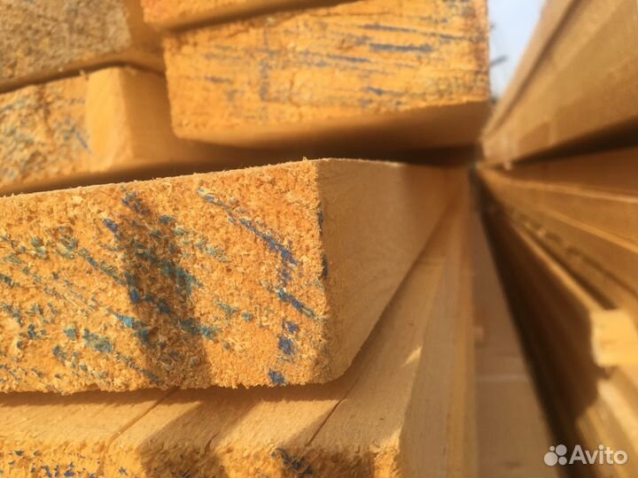 Доска обрезная 25x100x6000