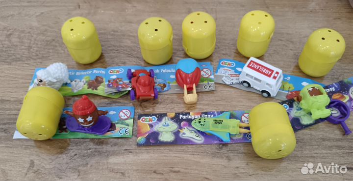 Игрушки из яиц Ozmo
