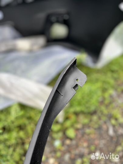 Губа на бампер priora