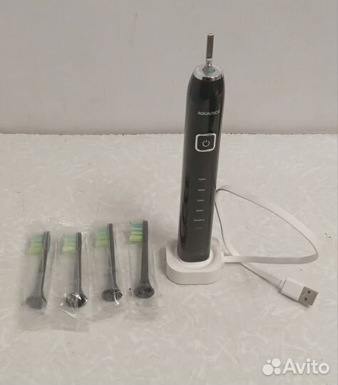 Электрическая зубная щетка aquanice, черный